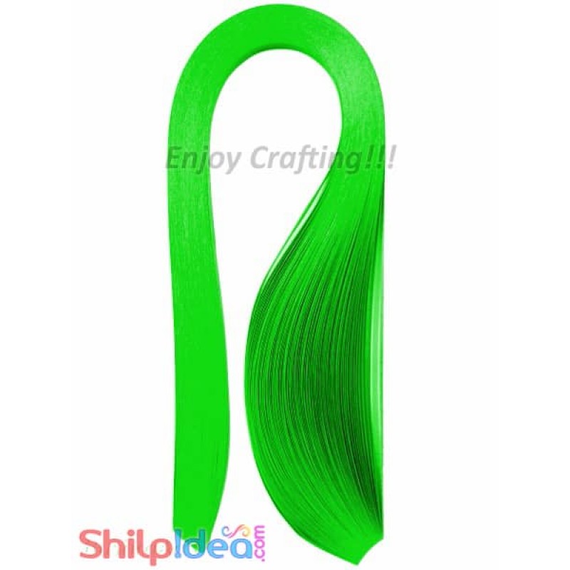 Quilling Paper Strips - Green - 3mm